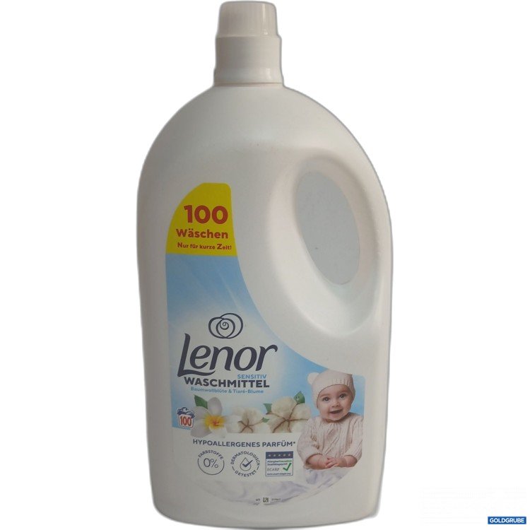 Artikel Nr. 952730 Artikel Nr. 952730: Lenor sensitiv Waschmittel Baumwollblüte & Tiaré Blume 4500ml