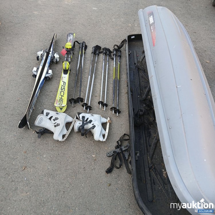 Artikel Nr. 980730: Thule Polar 500 Dachbox mit Diversen Inhalt 