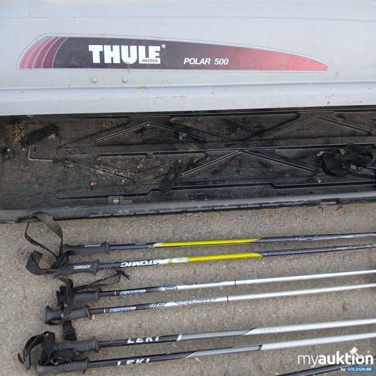 Artikel Nr. 980730: Thule Polar 500 Dachbox mit Diversen Inhalt 