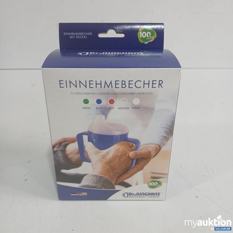 Artikel Nr. 986730 Artikel Nr. 986730: Dr. Junghans Einnehmbecher mit Deckel 250ml