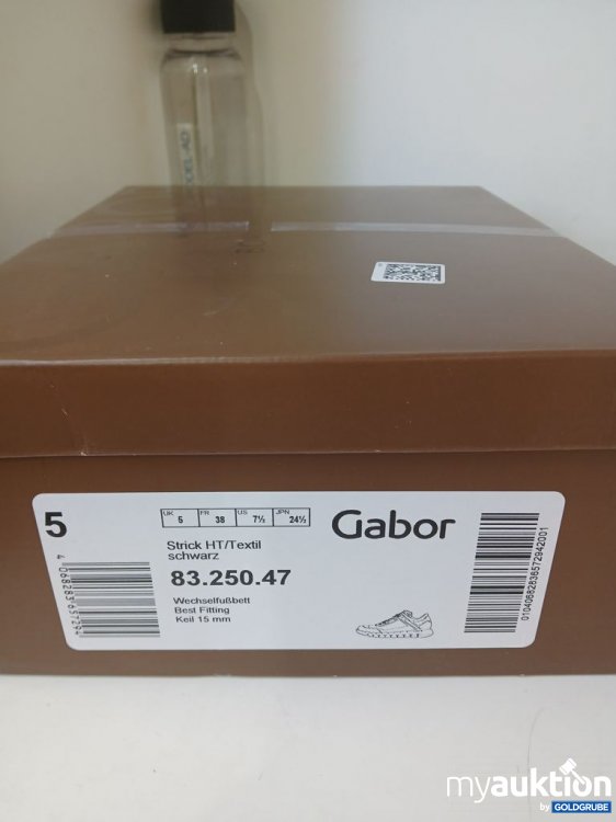 Artikel Nr. 988730 Artikel Nr. 988730: Gabor Strick HT/Textil schwarz Sneaker