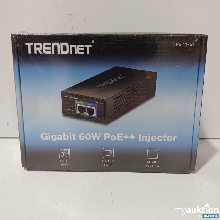 Artikel Nr. 446731 Artikel Nr. 446731: Trendnet Gigabit 60W PoE++ Injector TPE-117GI