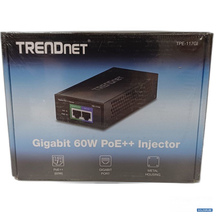 Artikel Nr. 446731 Artikel Nr. 446731: Trendnet Gigabit 60W PoE++ Injector TPE-117GI