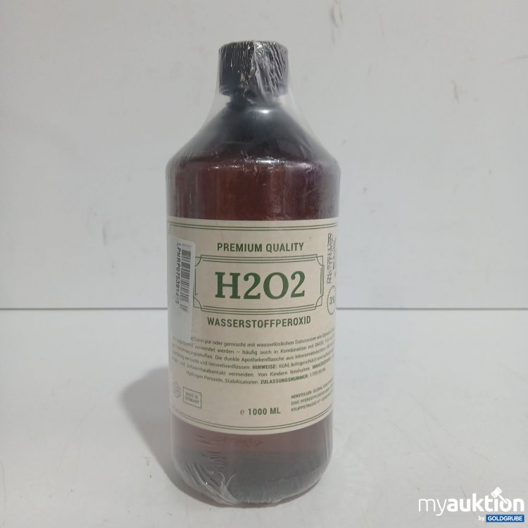 Artikel Nr. 447731 Artikel Nr. 447731: Premium Quality H202 Wasserstoffperoxid 1000ml
