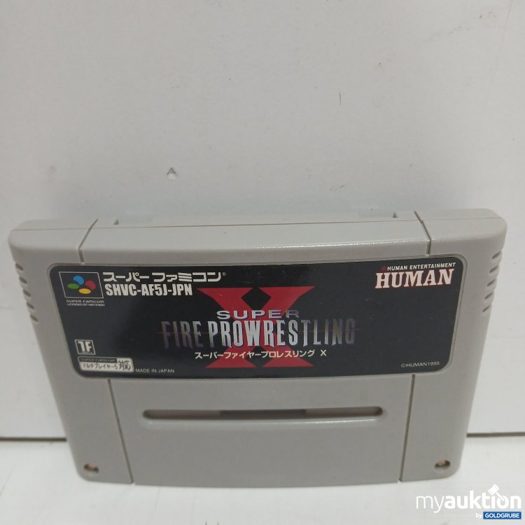 Artikel Nr. 470731: Super Famicom Spiel Fire Pro Wrestling X