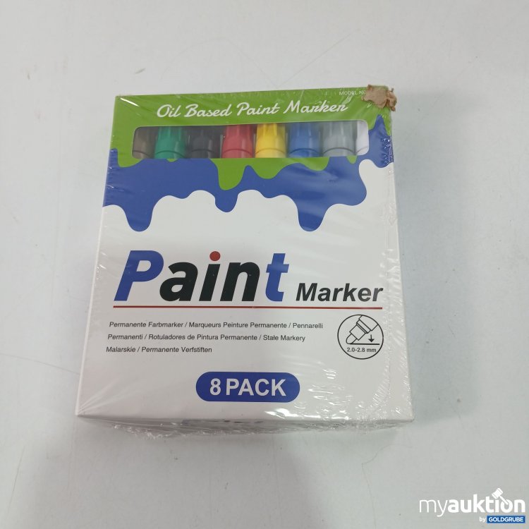 Artikel Nr. 803731 Artikel Nr. 803731: Paint Marker 8 Stück