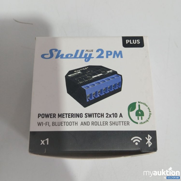 Artikel Nr. 827731 Artikel Nr. 827731: Shelly 2PM Power Metering Switch 2x10A