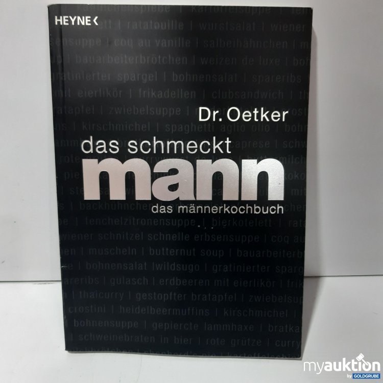 Artikel Nr. 849731: Männerkochbuch von Dr. Oetker