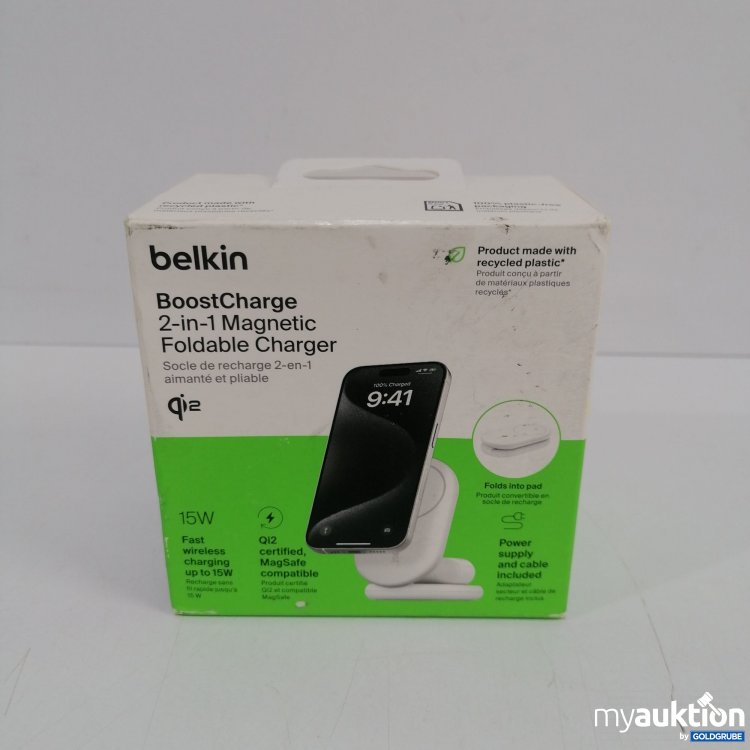 Artikel Nr. 856731 Artikel Nr. 856731: Belkin Boost Charge 2in1 Magnetic Foldable Charger