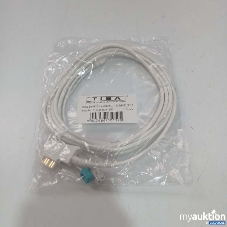 Artikel Nr. 873731: Tiba XDSL 3m Y-Kabel 
