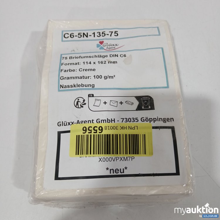 Artikel Nr. 883731: Briefumschläge Creme 75stk 