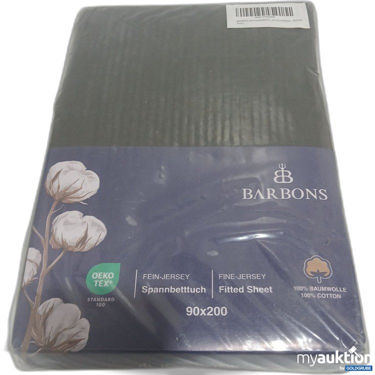 Artikel Nr. 913731: Barbons Spannbetttuch 90x200cm