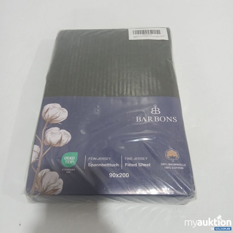 Artikel Nr. 913731: Barbons Spannbetttuch 90x200cm