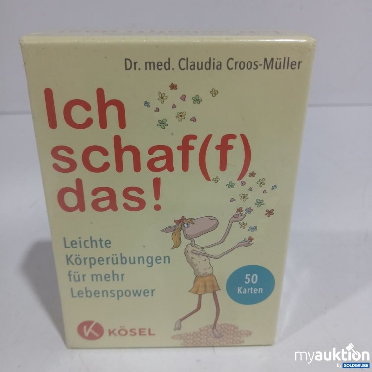 Artikel Nr. 919731: Kösel Ich schaf(f) das! Leichte Körperübungen für mehr Lebenspower 50 Karten