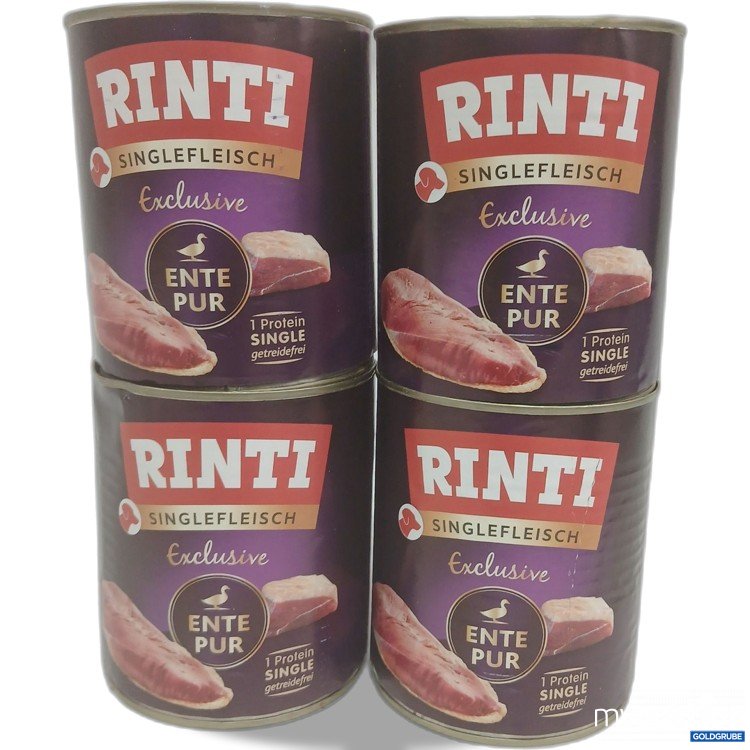 Artikel Nr. 987731: Rinti Singlefleisch Exclusive Ente Pur 800g 4Stk
