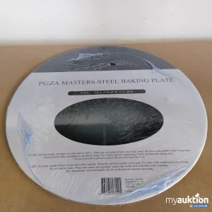 Auktion Pizza Masters-Steel Baking Platte 35,5 cm x 3,5 mm