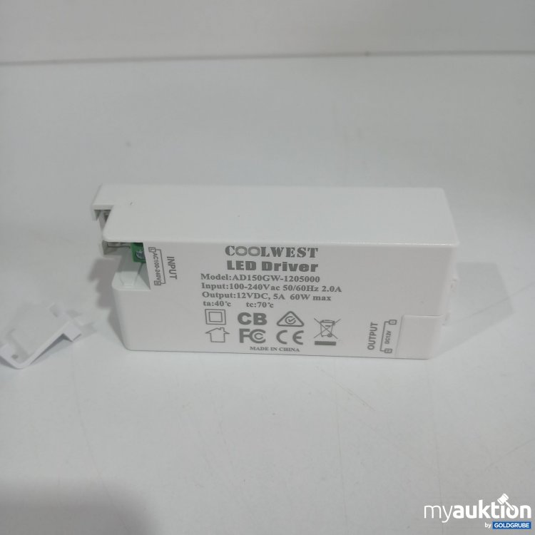 Artikel Nr. 827732 Artikel Nr. 827732: Coolwest LED Driver AD150GW-1205000