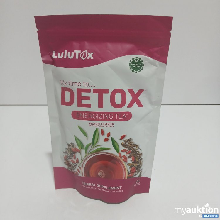 Artikel Nr. 834732 Artikel Nr. 834732: LuluTox Detox Energizing Tea 28 Tea Bags