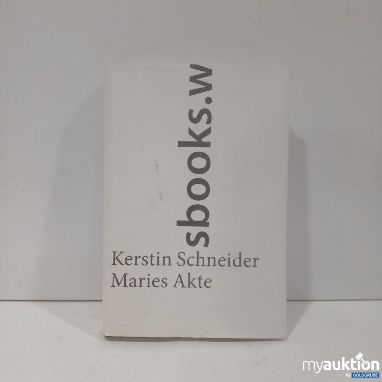 Artikel Nr. 870732 Artikel Nr. 870732: Maries Akte von Kerstin Schneider
