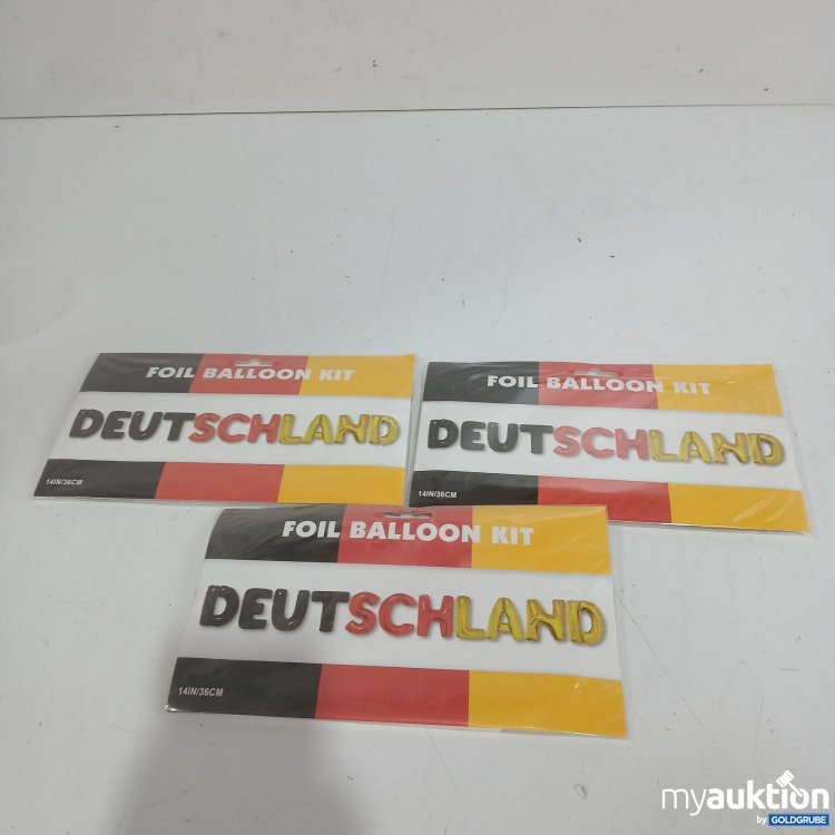 Artikel Nr. 922732: Foil Balloon Kit "Deutschland" 36cm 