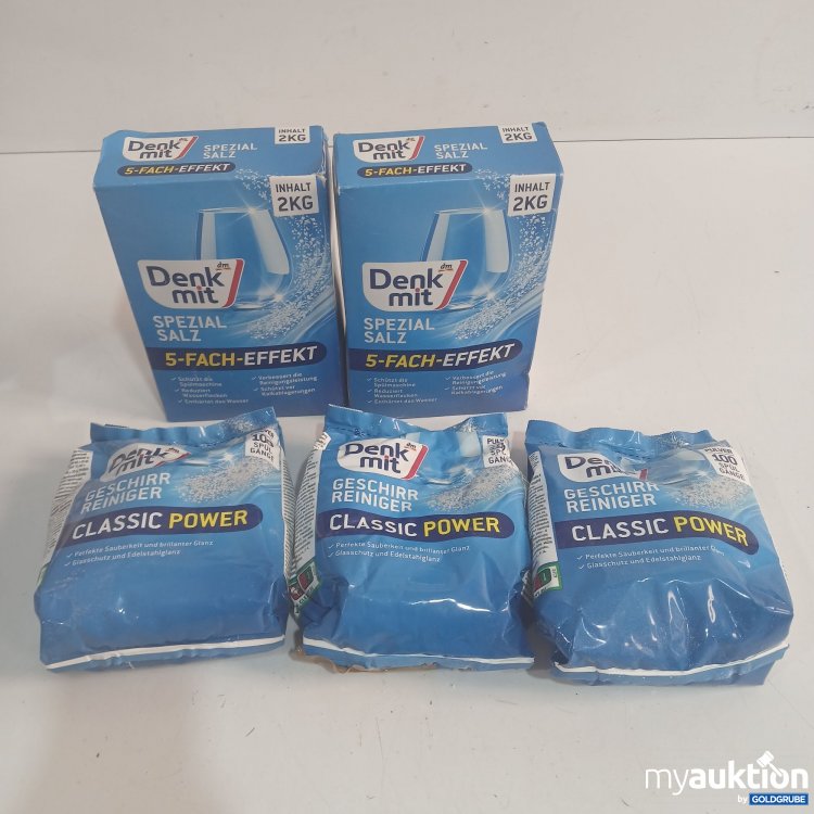 Artikel Nr. 952732 Artikel Nr. 952732: Diverse Denk mit Geschirr Reiniger / Salz 2x2kg 3x1,5kg