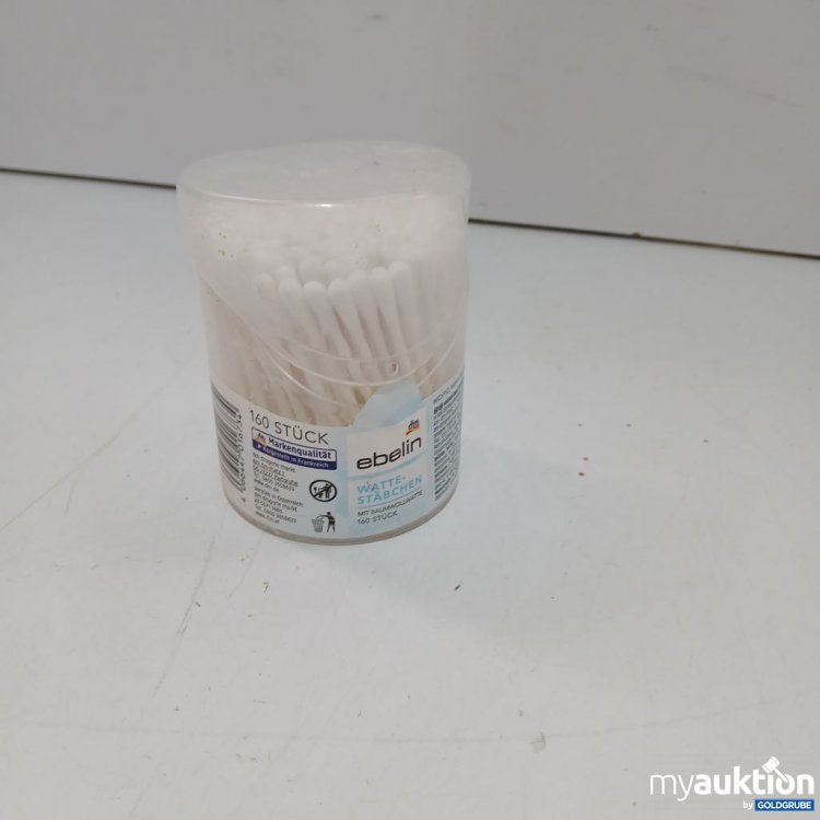Artikel Nr. 953732: ebelin Wattestäbchen 160 Stück