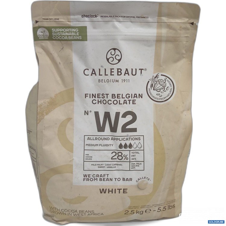 Artikel Nr. 996732 Artikel Nr. 996732: Calle Baut Finest Belgian chocolate white 2,5kg
