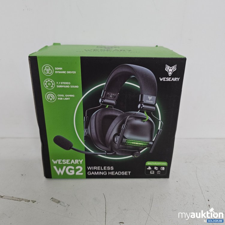 Artikel Nr. 398733 Artikel Nr. 398733: Weseary WG2 Wireless Gaming Headset