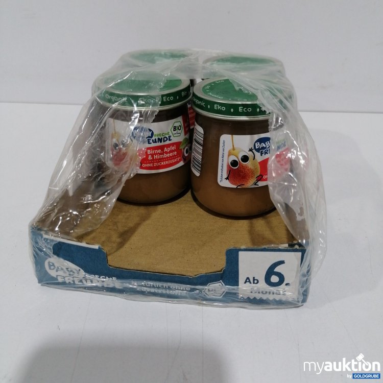 Artikel Nr. 835733 Artikel Nr. 835733: FF Baby Freunde Birne, Apfel und Himbeere 4x120g