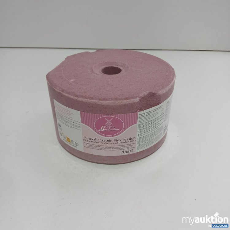 Artikel Nr. 839733 Artikel Nr. 839733: Landmühle Mineralleckstein Pink Passion 3kg