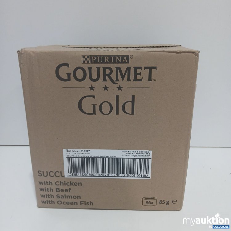 Artikel Nr. 857733: Gourmet Gold Katzenfutter 96x85g