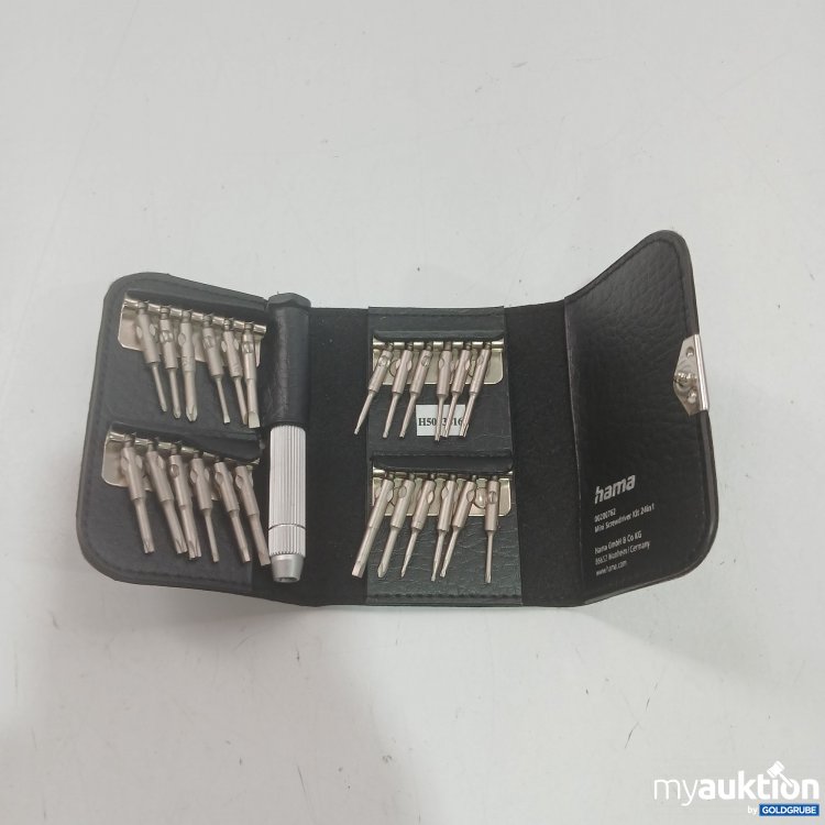 Artikel Nr. 873733 Artikel Nr. 873733: Hama Mini Screwdriver Kit 24in1 00200762