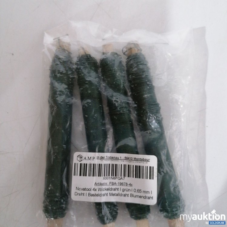Artikel Nr. 887733: Novatool Wickeldraht 4stk