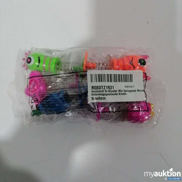 Artikel Nr. 892733: Henbrandt Springende Monster 6Stk