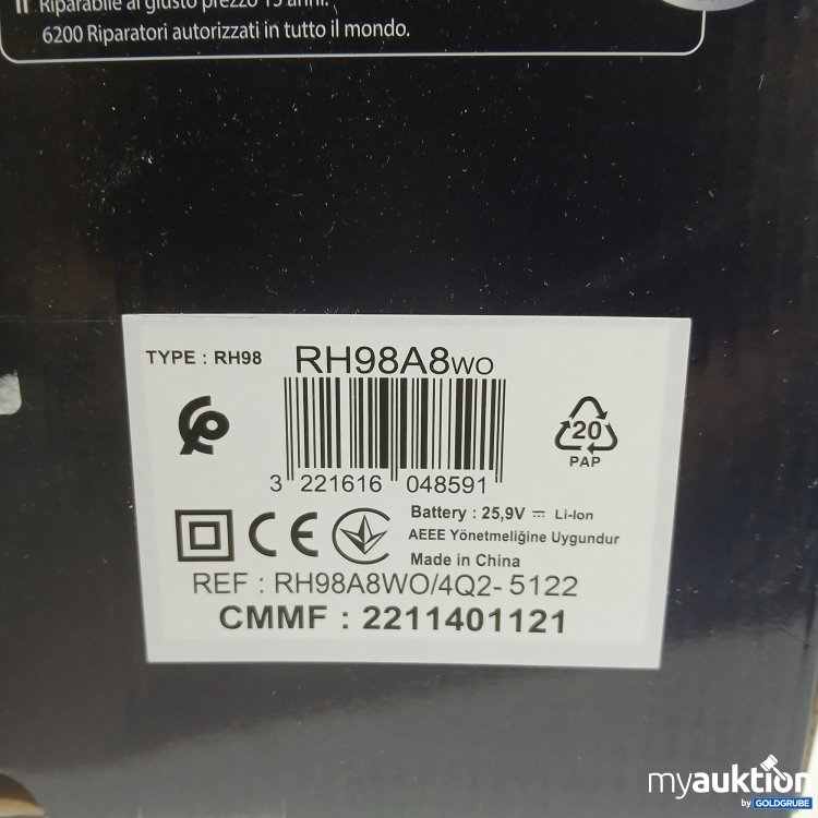 Artikel Nr. 904733: Rowenta X-Force Flex 12.60 RH98A8WO
