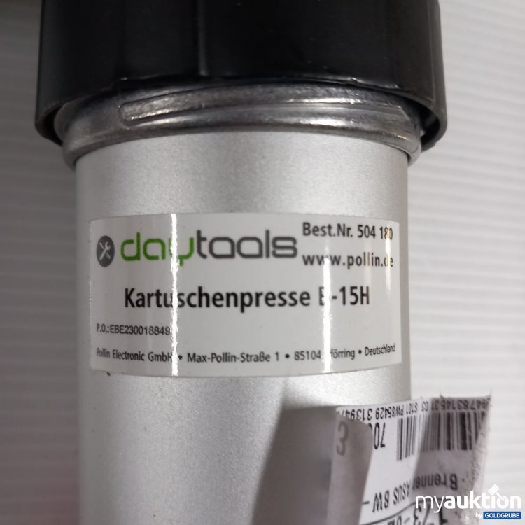 Artikel Nr. 920733: daytools Kartuschenpresse E-15H Typ 173-02