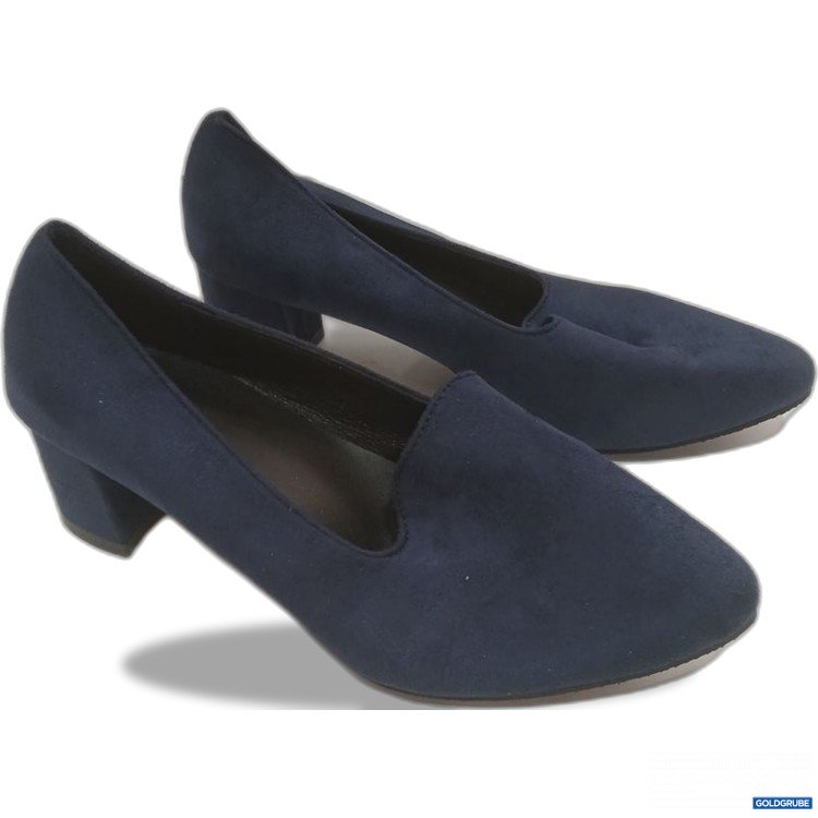Artikel Nr. 930733 Artikel Nr. 930733: Dunkelblaue Pumps mit Blockabsatz