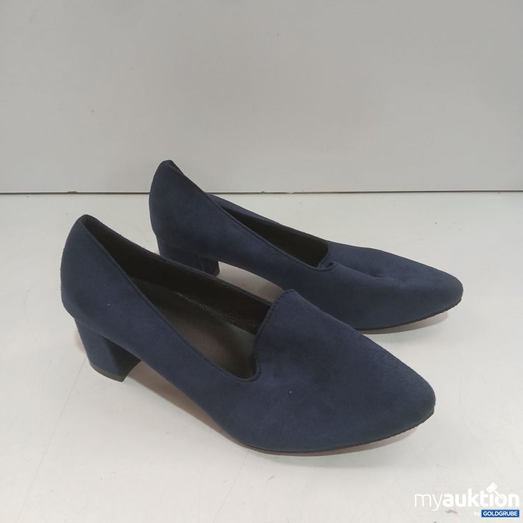 Artikel Nr. 930733 Artikel Nr. 930733: Dunkelblaue Pumps mit Blockabsatz