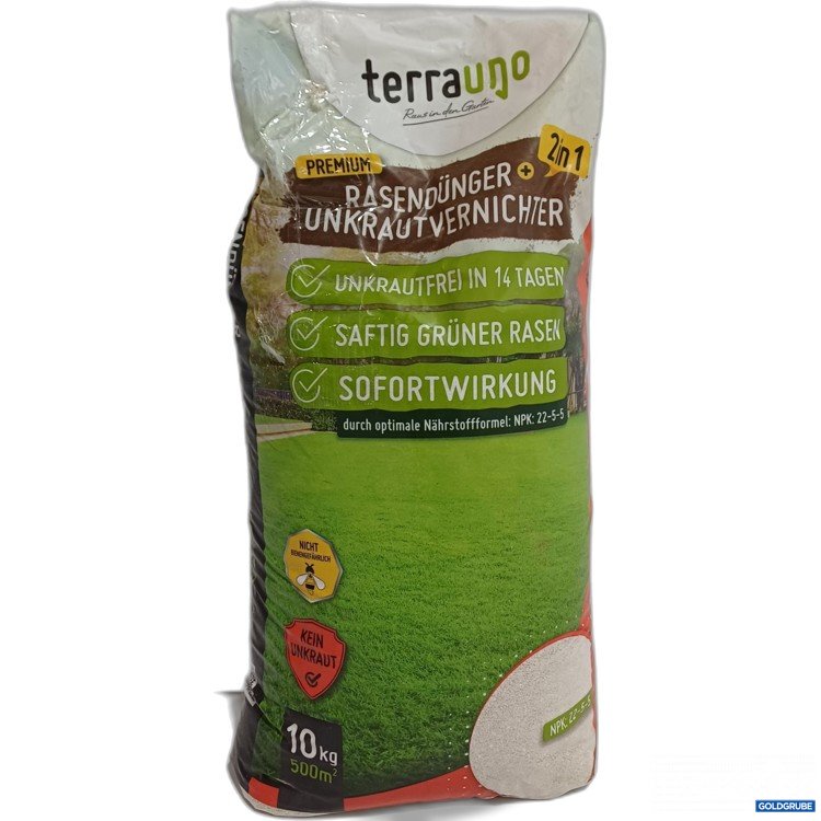 Artikel Nr. 960733: Terrauno Rasendünger + Unkrautvernichter 10kg 