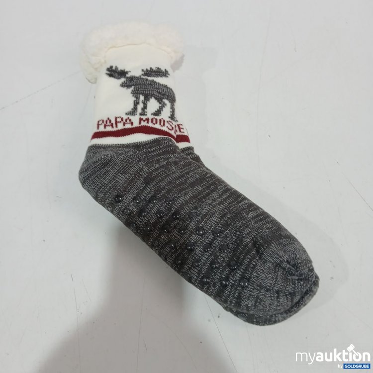 Artikel Nr. 961733: Mooser Socken Grau/Weiß