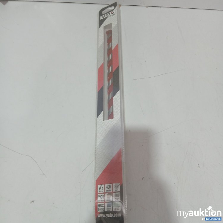 Artikel Nr. 984733: Yato Universalbohrer mit YG8 Hartmetallspitze Durchmesser 18mm, Gesamtlänge 400mm 