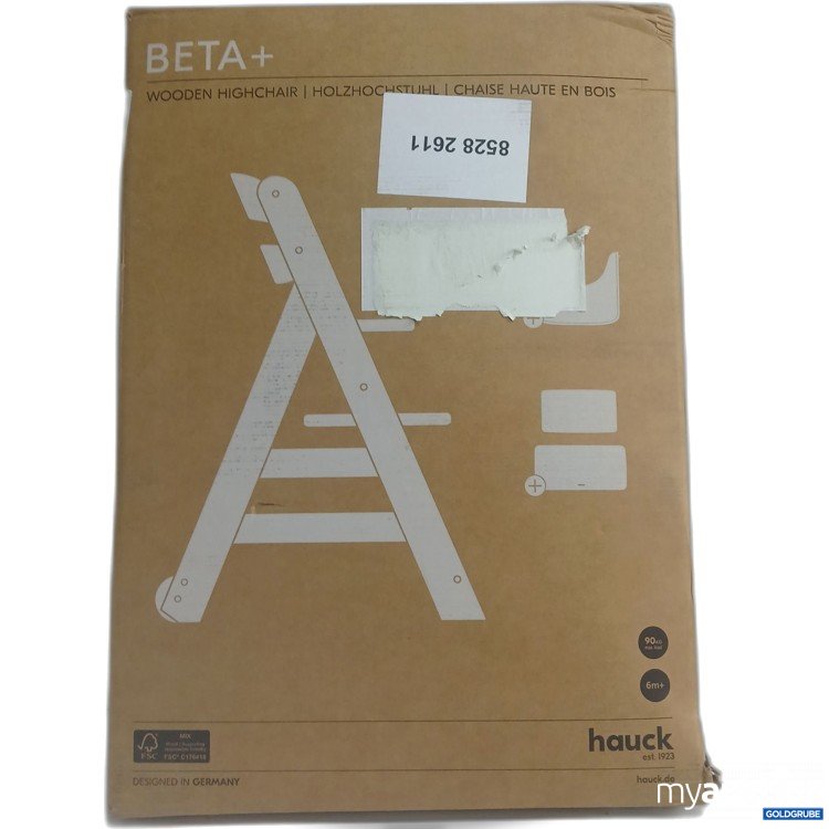 Artikel Nr. 986733: Hauck Beta+ Wooden Highchair whitewashed 