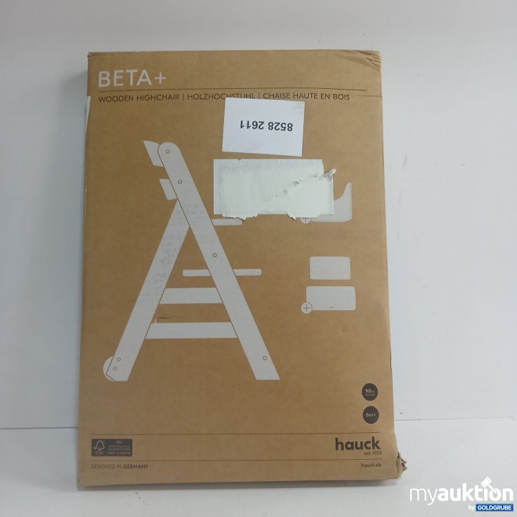 Artikel Nr. 986733: Hauck Beta+ Wooden Highchair whitewashed 
