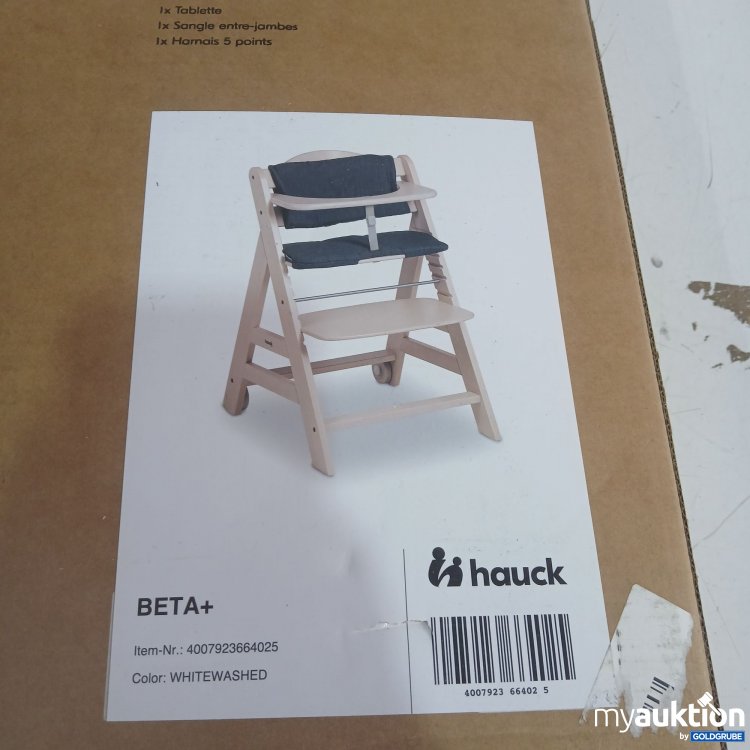 Artikel Nr. 986733: Hauck Beta+ Wooden Highchair whitewashed 