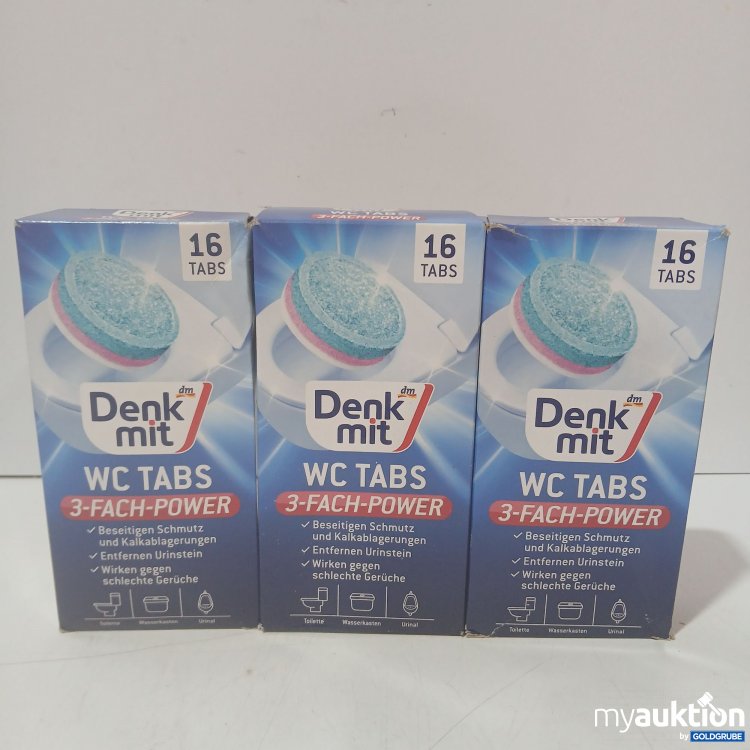 Artikel Nr. 990733 Artikel Nr. 990733: Denkmit WC-Tabs 16Tabs 3Stk