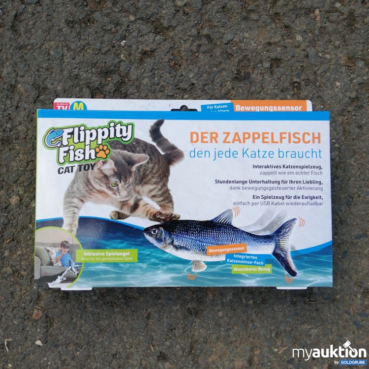 Artikel Nr. 353734: Flippity Fish Katzenspielzeug 