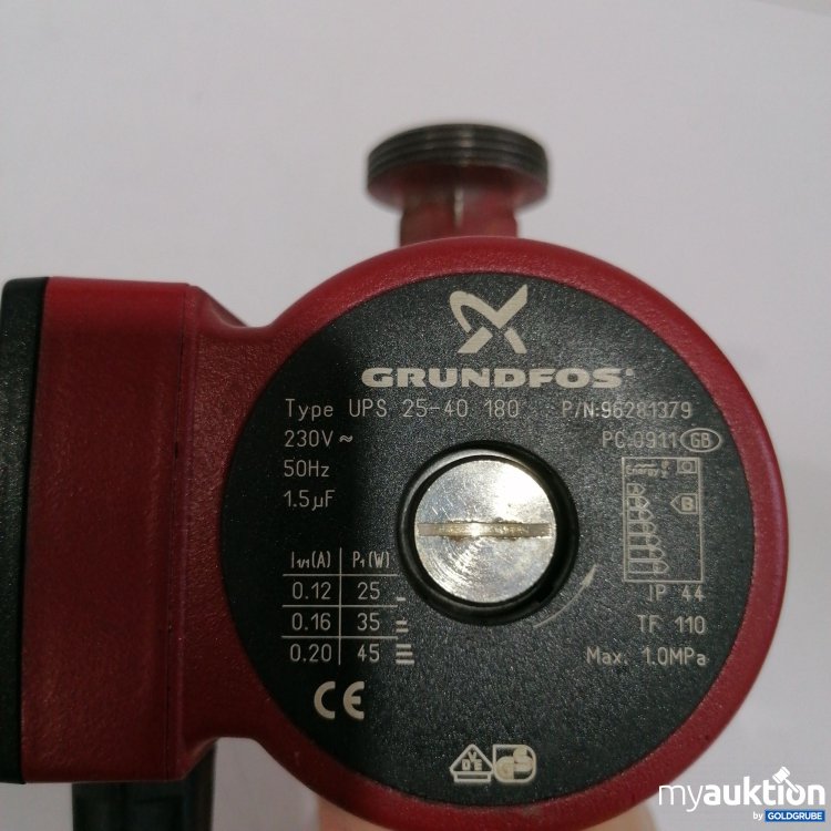 Artikel Nr. 437734: Grundfos UPS 25-40 180 Umwälzpumpe