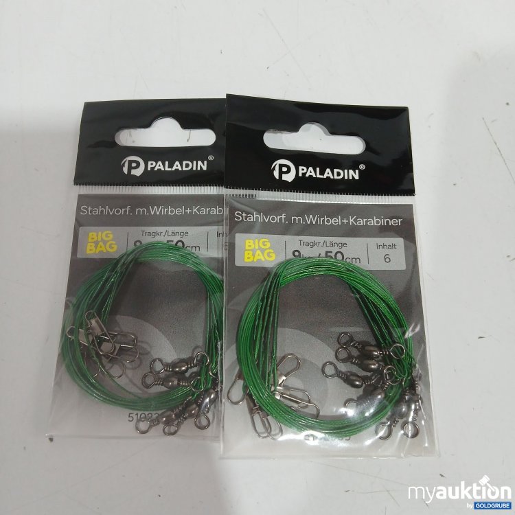 Artikel Nr. 441734: Paladin Stahlvorf. mit Wirbel+Karabiner 