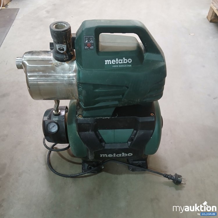 Artikel Nr. 443734: Metabo Hauswasserwerk HWW 6000/25 Inox