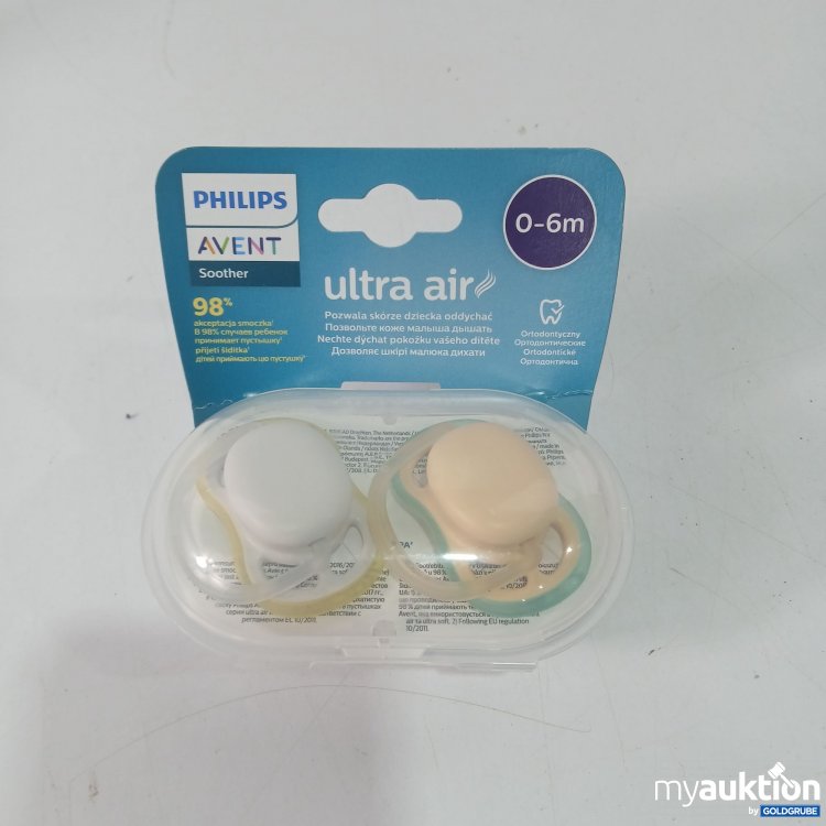 Artikel Nr. 812734: Philips Avent Ultra Air Schnuller 0-6m 2 Stück 